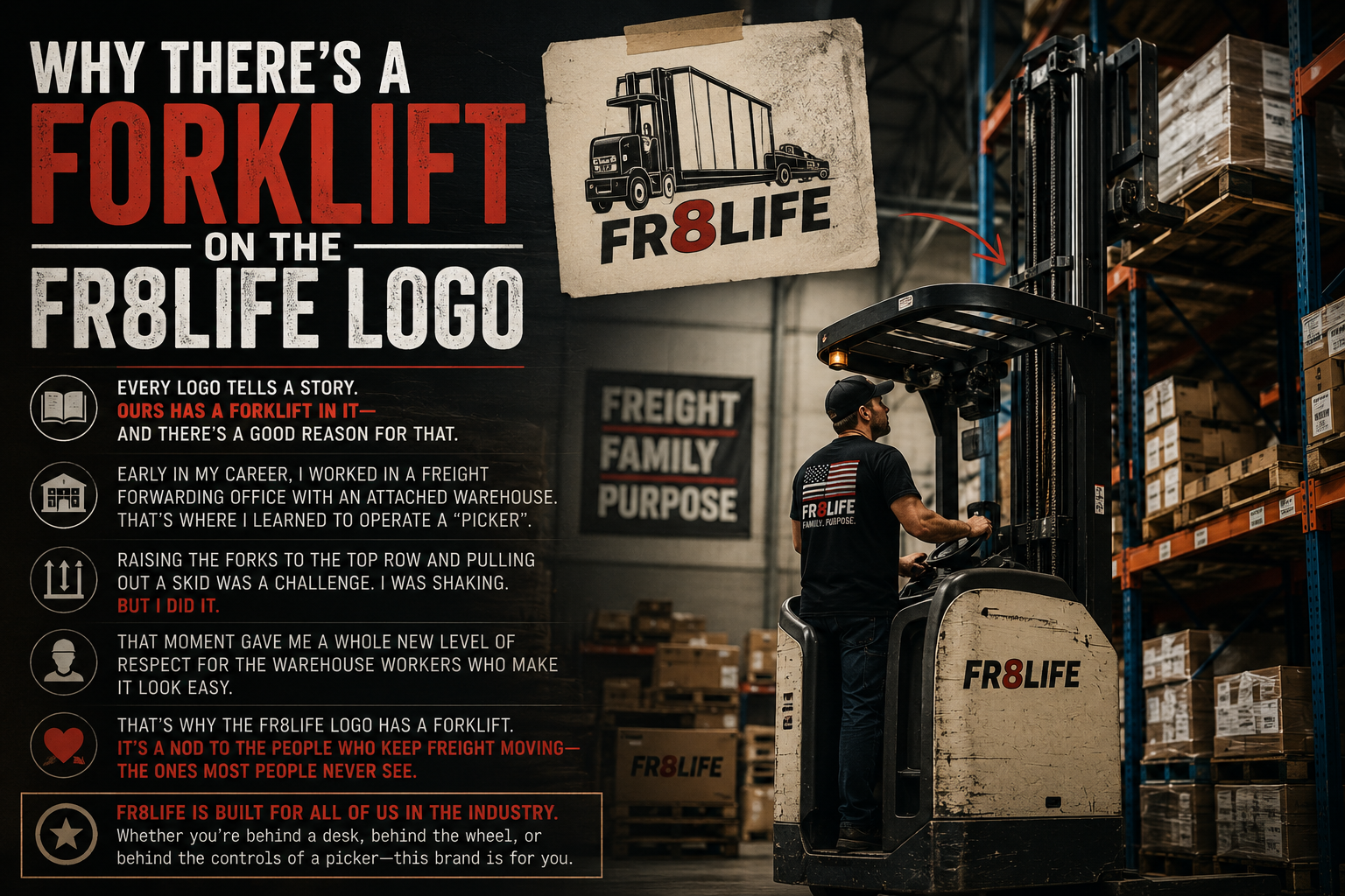 Why There's a Forklift on the FR8Life Logo
