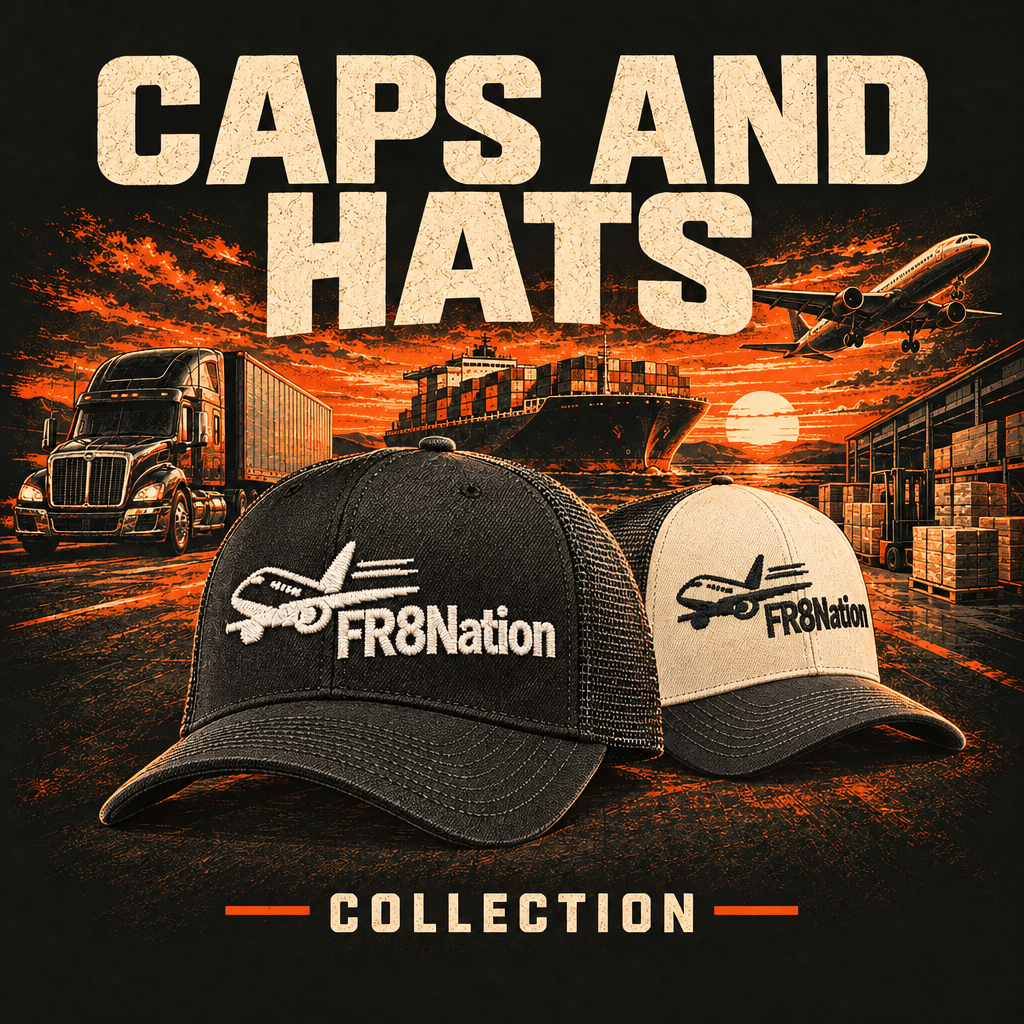 Freight Forwarding Trucker Hats & Snapback Caps | FR8Life